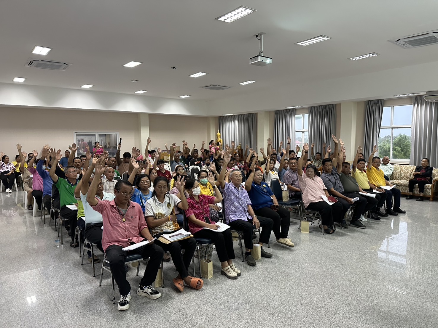 โครงการประชุมประชาคมท้องถิ่น เพื่อการจัดทำแผนพัฒนาเทศบาลตำบลท่าข้าม ประจำปีงบประมาณ พ.ศ.2568 (ระดับตำบล)